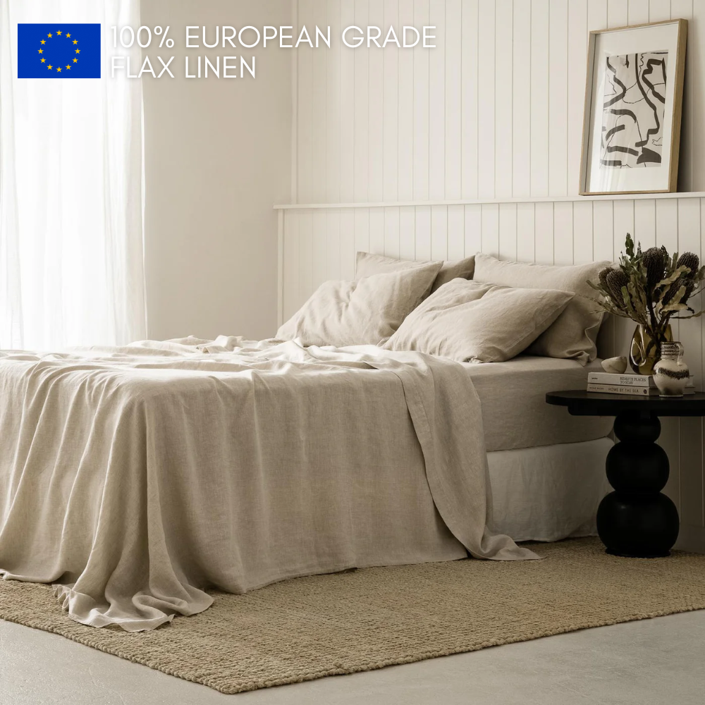 Oeko-Tex® 100% Natural Linen Bedset