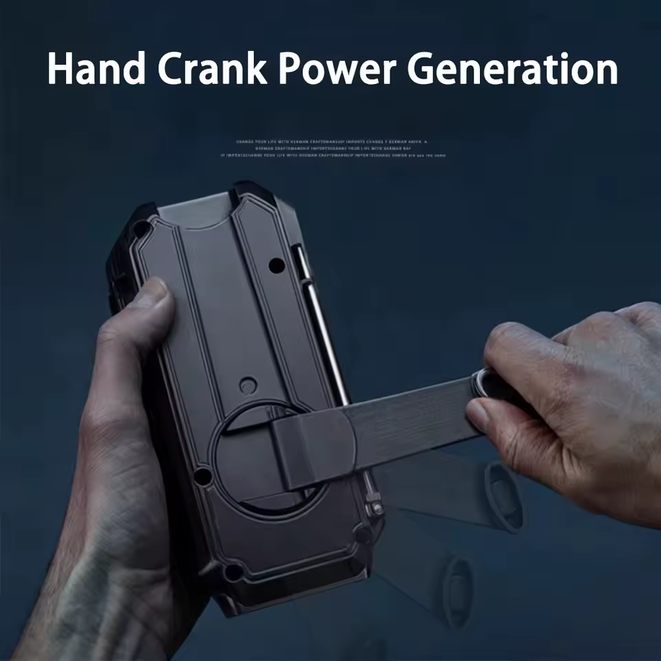 Solar Hand Crank Emergency Radio